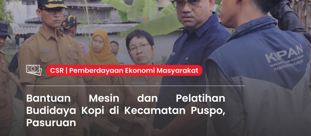 Coffee Cultivation Training and Equipment Support in Puspo, Pasuruan