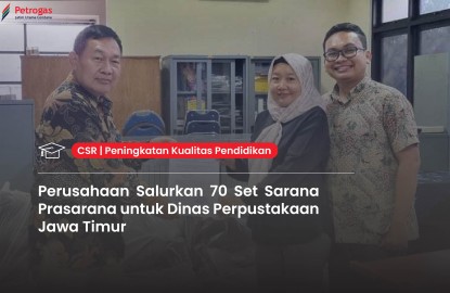 Company Provides 70 Facility Units to East Java Provincial Library Office