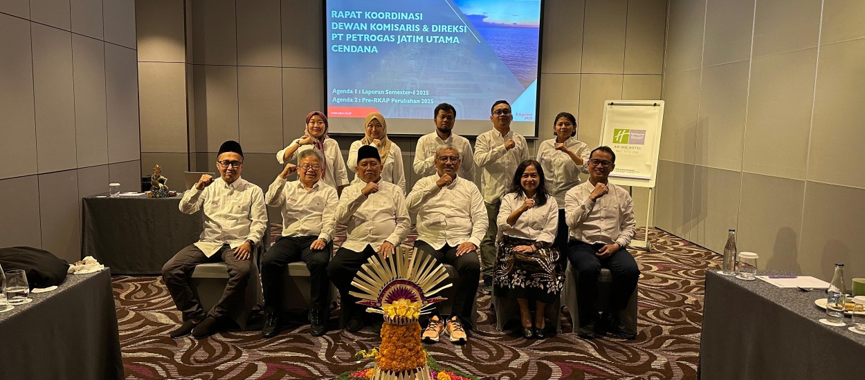 Coordination Meeting of the Board of Commissioners and Directors of PT. Petrogas Jatim Utama Cendana 2025