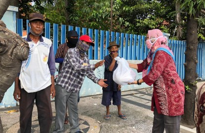 (CSR) Donation of PJUC to Pedicab Drivers