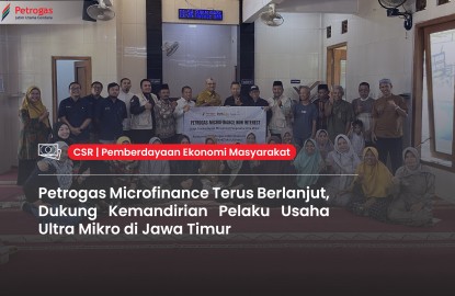 Petrogas Microfinance Continues to Empower Ultra-Micro Entrepreneurs in East Java